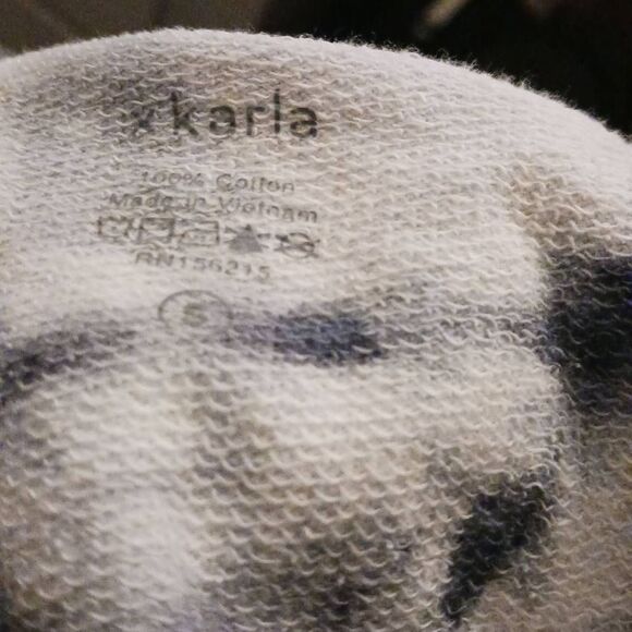 REVOLVE X Karla Zip-up Tie Dye Hoodie Size S - Picture 6 of 6